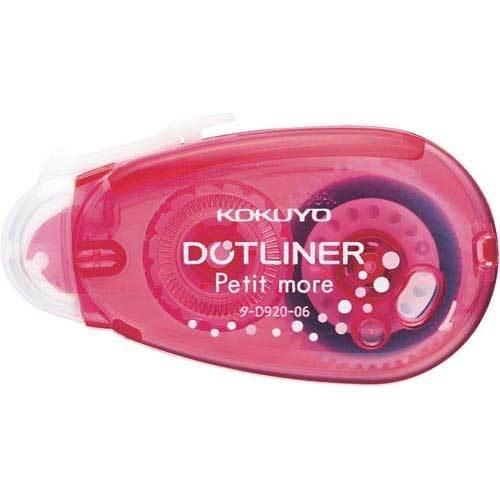 コクヨ テープのり ドットライナープチモア タ-D920-06P  強粘着 1個