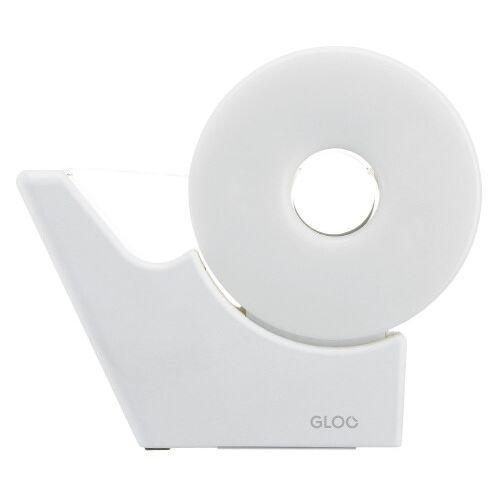 コクヨ テープカッター グルー GLOO 吸盤ハンディタイプ T-GM510W 白 1台