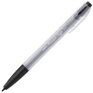 ゼブラ ZEBRA サインペン ノックサイン WYSS30-BK 黒