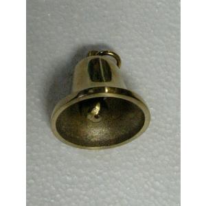 熊よけ下げ鈴（ベル） 中 （約５０mm） 材質：真鍮鋳物