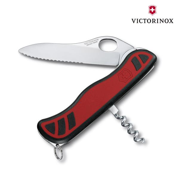 ビクトリノックス Victorinox アルピニアグリップ レッド／ブラック - 0.8321.MW...