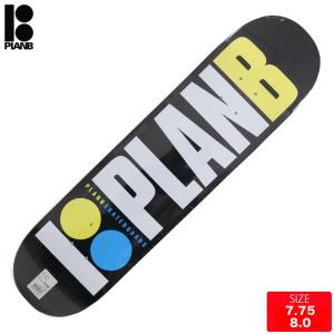 PLAN B プランビー デッキ TEAM OG NEON DECK 7.75 8.0 スケートボード skateboard スケーター｜eshop