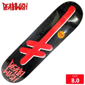 DEATHWISH デスウィッシュ デッキ GANG LOGO DECK 8.0 スケボー スケートボード｜eshop