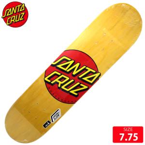 スケボー デッキ サンタクルズ SANTA CRUZ CLASSIC DOT YEL DECK 7.75 skateboard スケートボード｜eshop
