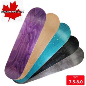 スケートボード スケボー デッキ 無地 プレーンデッキ カナディアンメープル CANADIAN MAPLE 7PLY DECK 7.5 7.75 8.0