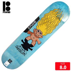 スケボー デッキ プランビー PLAN B TROLLS SHECKLER DECK 8.0 スケートボード skateboard  スケーター PLANB｜eshop