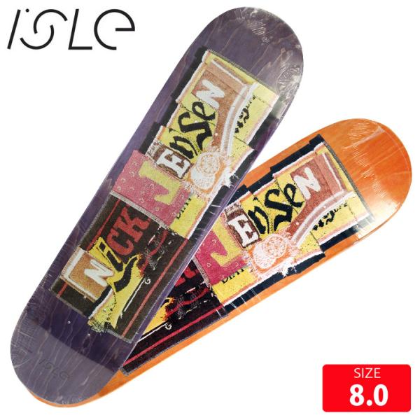 スケボー デッキ アイル ISLS PUB JENSEN DECK 8.0 スケートボード