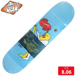 スケボー デッキ クルーキッド KROOKED SEBO HELP DECK 8.06 スケートボード SKATEBOARD クルックド｜eshop