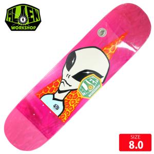 スケボー デッキ エイリアン ワークショップ ALIEN WORKSHOP VISITOR DECK SIZE 8.0 スケートボード skateboard 24SP｜eshop