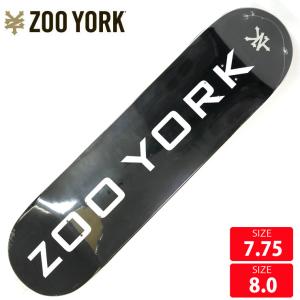 スケボーデッキ ズーヨーク ZOOYORK OG 95 Logo Black DECK 7.75 8...