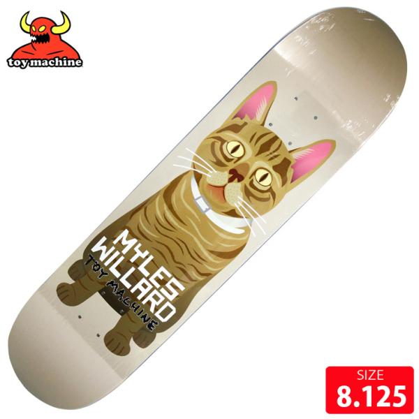 スケボーデッキ トイマシーン TOYMACHINE WILLARD CAT DECK SIZE 8....