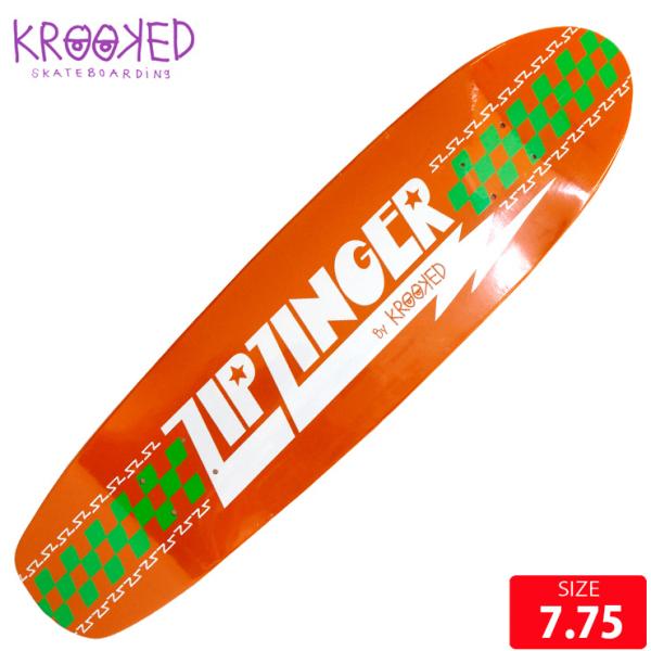 スケボー クルージング デッキ クルーキッド KROOKED ZIP ZINGER CLASSIC ...