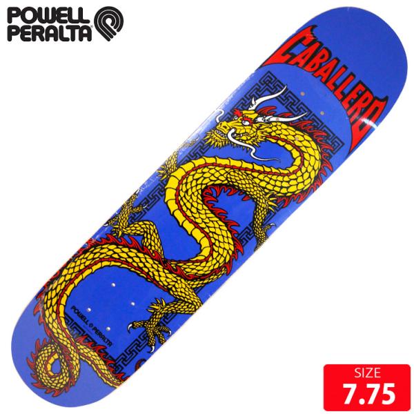 スケボー デッキ パウエル POWELL P CAB CHINESE DRAGON DECK 7.7...
