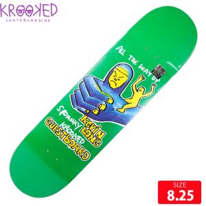 スケボー デッキ クルーキッド KROOKED KEVN LONG GUEST PRO DECK SIZE 8.25 スケートボード SKATEBOARD クルックド 26SS