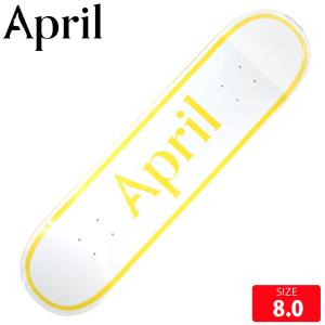 スケボー デッキ 単品 スケートボード April エイプリル YUTO HORIGOME