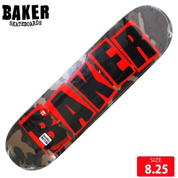 スケボー デッキ ベイカー BAKER TP BRANDO LOGO CAMO DECK 8.25 ...