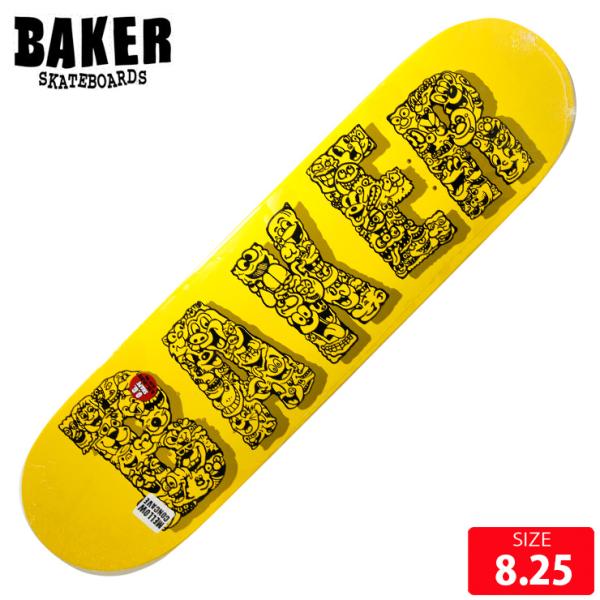 スケボー デッキ ベイカー BAKER JC MERCURIALS DECK 8.25 スケートボー...