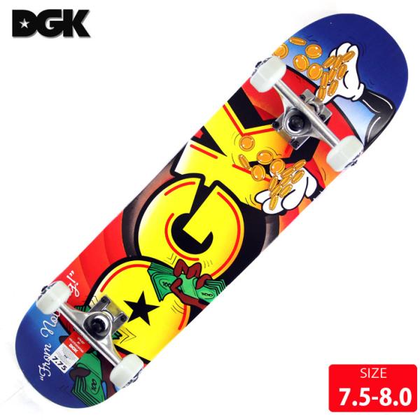 DGK ディージーケー コンプリートデッキ JACKPOT COMPLETE DECK SIZE 7...