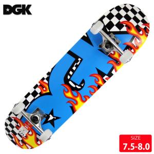DGK ディージーケー コンプリートデッキ ON FIRE COMPLETE DECK SIZE 7.5 7.75 8.0 SKATEBOARD スケートボード スケボー