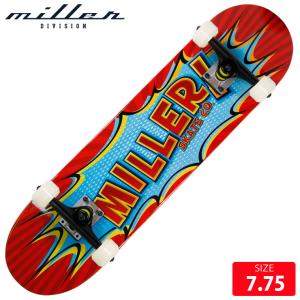 MILLER ミラースケートボード ストリート コンプリート COMIC 7.75 SKATE｜eshop