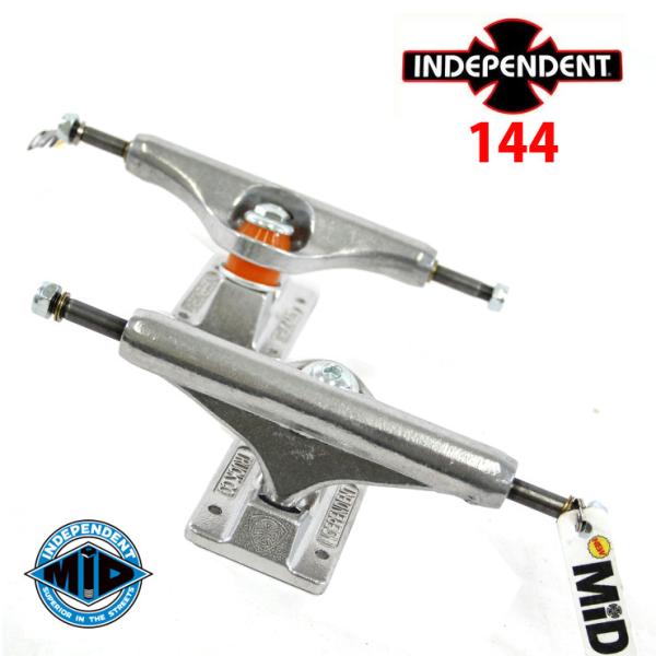 インディー スケボートラック INDEPENDENT STAGE 11 144 MID SILVER...