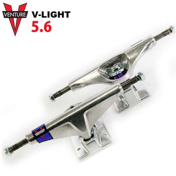 ベンチャー トラック VENTURE TRUCK V-LIGHT HI 5.6 POLISH スケボ...