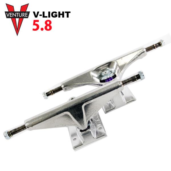 ベンチャー トラック VENTURE TRUCK V-LIGHT HI 5.8 POLISH スケボ...
