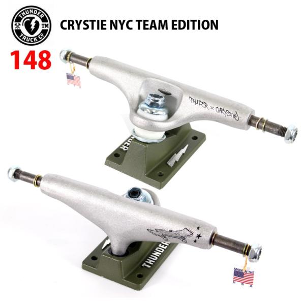 サンダートラック  CRYSTIE NYC TEAM EDITION 148 スケボー SKATEB...
