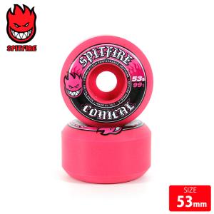 スケボー ウィール スピットファイヤー SPITFIRE WHEEL F4 99D TEAM CONICAL COLORS 53mm スケートボード SKATEBOARD