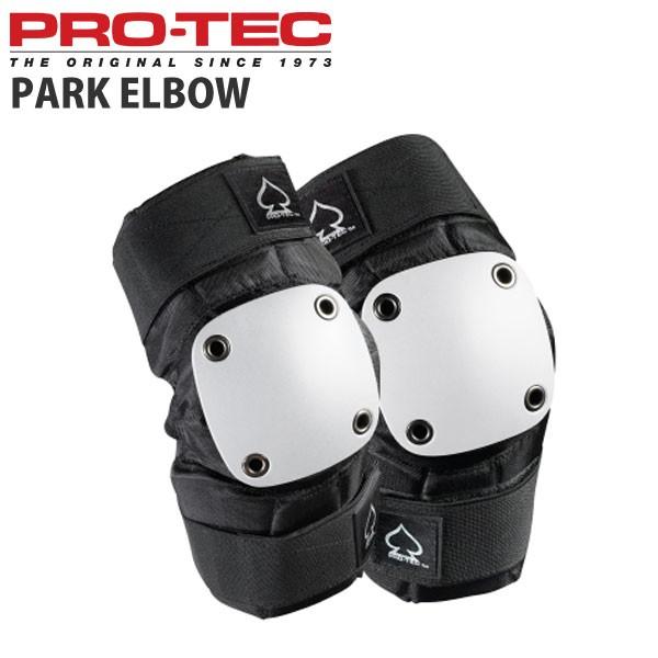 PROTEC プロテック プロテクター PARK ELBOW BLK WHT スケボー スケートボー...