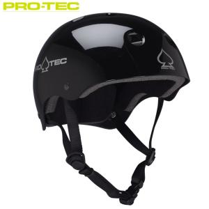 PROTEC プロテック ヘルメット CLASSIC SKATE GLOSS BLACK グロスブラック HELMET プロテクター スケートボード インライン用