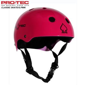 PROTEC プロテック ヘルメット HELMET CLASSIC SKATE GROSS PINK グロスピンク スケボー スケートボード インライン用