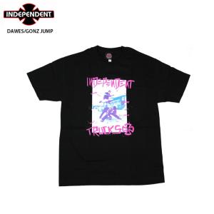 INDEPENDENT インディペンデント Tシャツ DAWES/GONZ JUMP S/S TEE BLACK メンズ