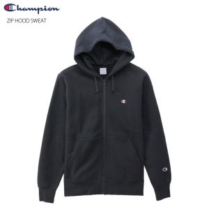 【在庫処分】CHAMPION ジップスウェットパーカー ベーシック チャンピオン C3-Q106 370/NVY 2019FW HOOD｜eshop