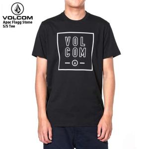 VOLCOM ボルコム Tシャツ Apac Flagg Stone S/S Tee BLK