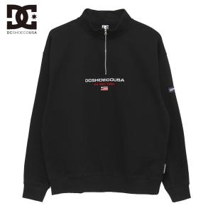 DC SHOE ディーシー メンズ トレーナー ハーフジップ トップス 長袖 春 秋 冬 23 ARCH LOGO HALF ZIP｜eshop