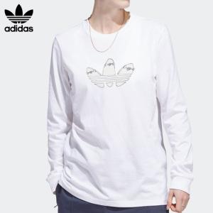 ADIDAS アディダス ロンT メンズ 長袖Tシャツ ヘンリー・ジョーンズ デッキフォイル クルーネック 服 トップス｜eshop