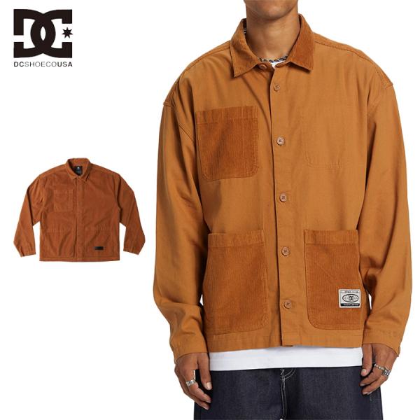 DC SHOE ディーシー ジャケット シャツ カジュアル トップス ポケット ファッション 襟 長...
