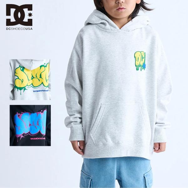 DC SHOE ディーシー パーカー フード フーディ キッズ ジュニア プルオーバー 春 秋 冬 ...