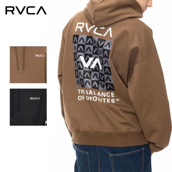 RVCA ルーカ メンズ パーカー フーディ プルオーバー メンズファッション ロゴ 長袖 BALA...