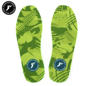 FP インソール フットプリント FOOTPRINT INSOLE FLAT 3mm Cutting Type GREENCAMO スケートボード スケボー キングフォーム｜eshop