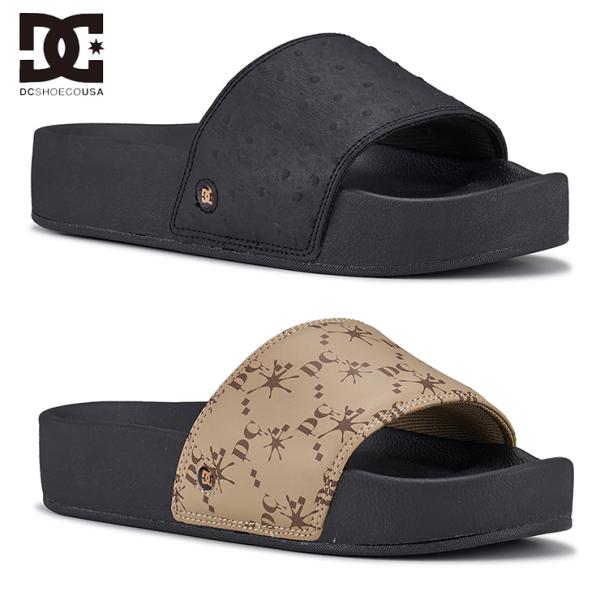 DC SHOE ディーシー サンダル レディース おしゃれ 女性 ロゴ クッション EVA