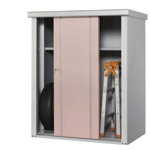 タカヤマ物置 TJS-1215 幅1250×奥行き820×高さ1500mm スチール製 収納庫