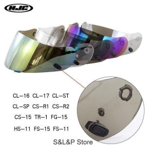 HJC HJC CL-15/17/ST・CS-15・FS-11J/15用 ピンロックミラーシールド