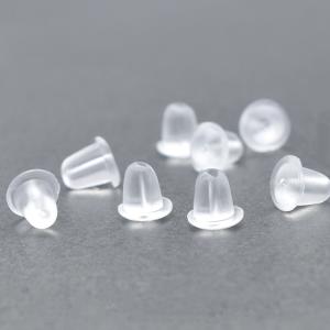 ピアスキャッチ シリコンキャッチ 1ペア2個セ...の詳細画像1
