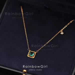 SIENA ROSE（シエナロゼ） ネックレス 一粒ダイヤモンドの18金