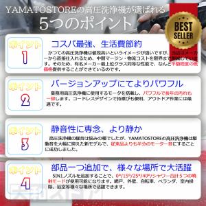 【正規品】 高圧洗浄機 コードレス 充電式 2...の詳細画像3