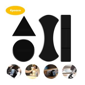 万能ジェルパッド  4個セット　ナノラバーパッド　ノンスリップマット　便利グッズ　壁に貼る粘着シート