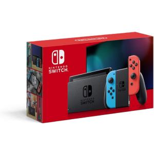 ニンテンドースイッチ 本体 Nintendo Switch　(L)ネオンブルー/(R)ネオンレッド　バッテリー強化版