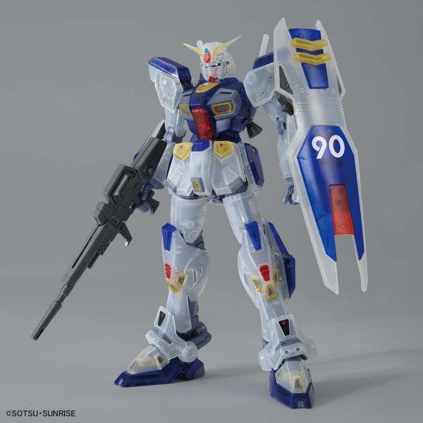 新品 MG 1/100 ガンダムベース限定 ガンダムF90[クリアカラー］/ガンダム プラモデル ガ...